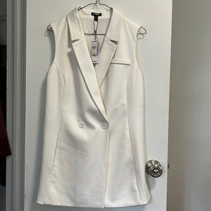 Express long suit vest